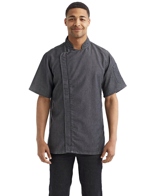 Artisan Essence: The Unisex Zip-Close Short Sleeve Chef's Coat from the Artisan Collection by Reprime