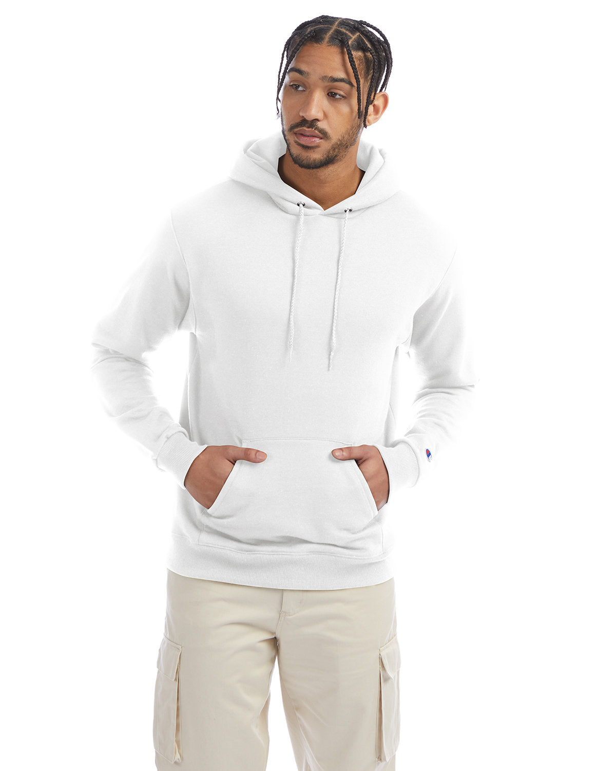 Champion Performance: The Adult PowerblendÂ® Pullover Hooded Sweatshirt