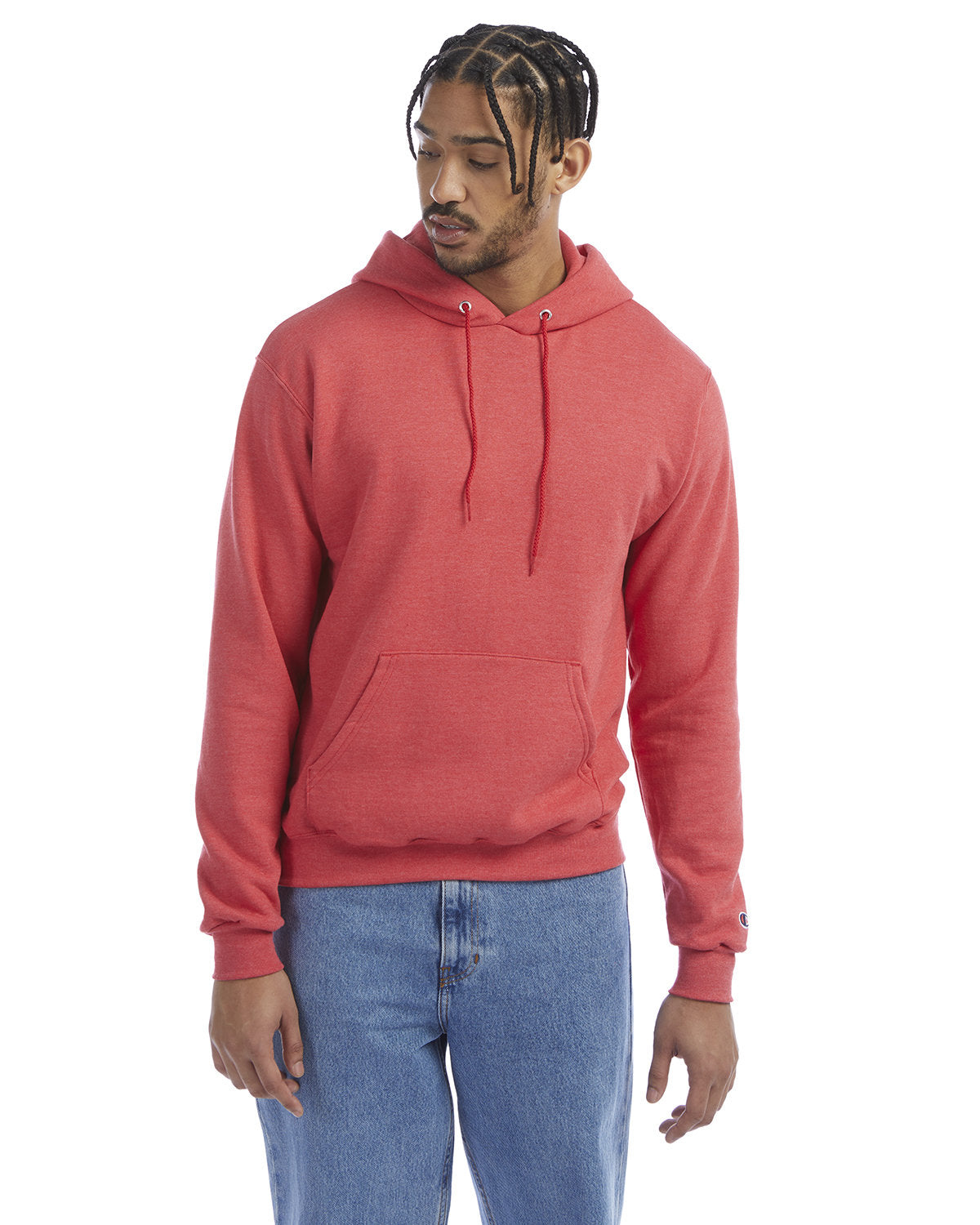 Champion Performance: The Adult PowerblendÂ® Pullover Hooded Sweatshirt