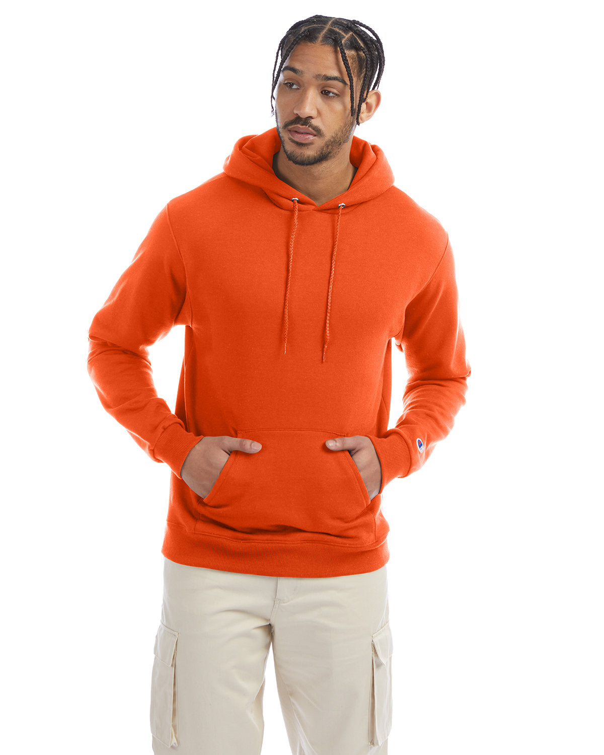 Champion Performance: The Adult PowerblendÂ® Pullover Hooded Sweatshirt