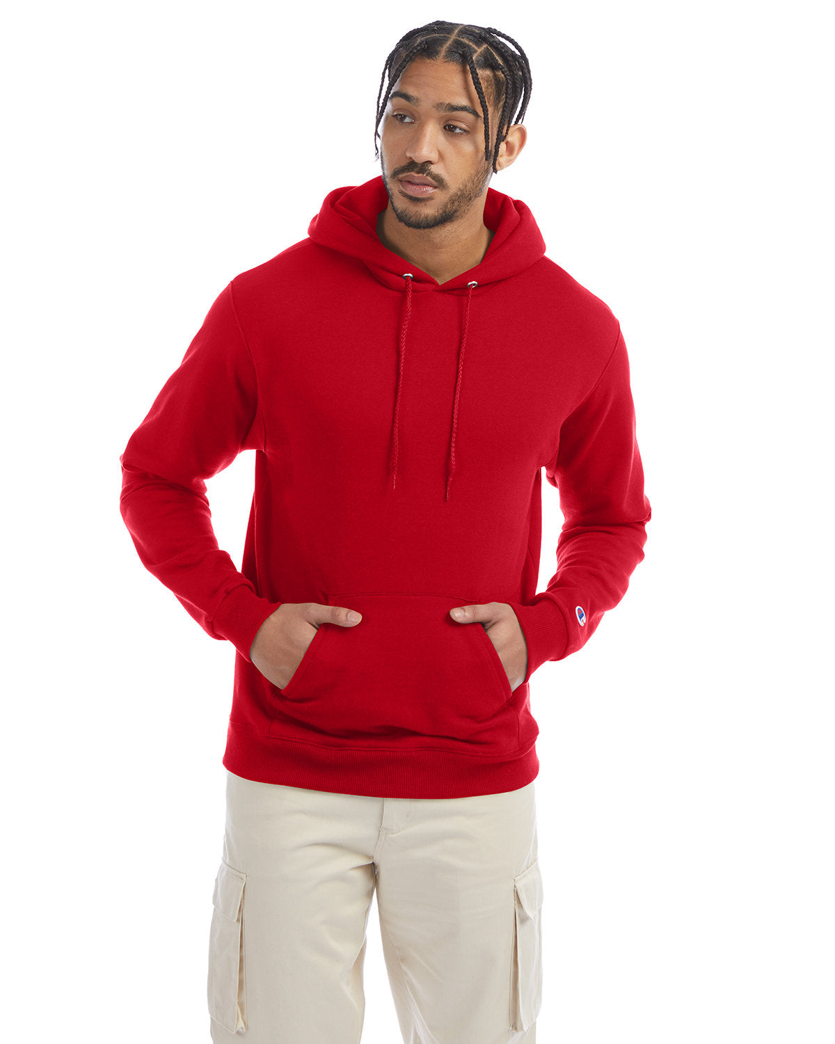 Champion Performance: The Adult PowerblendÂ® Pullover Hooded Sweatshirt