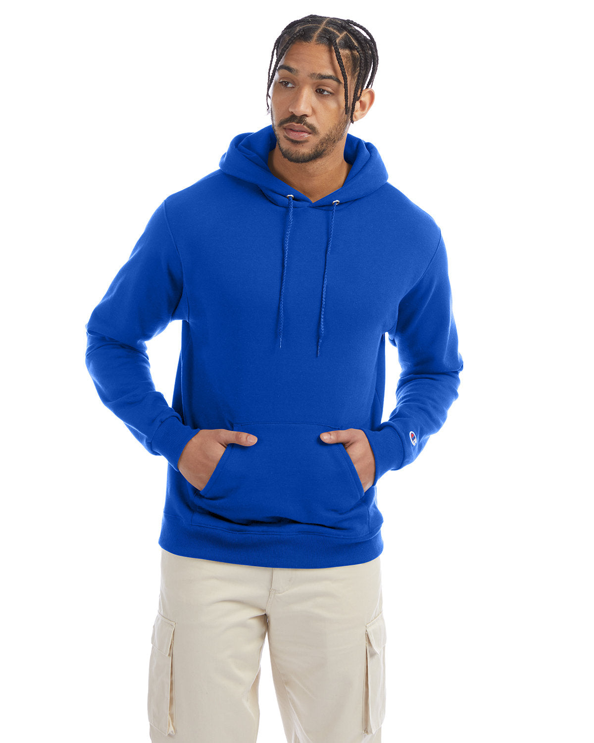 Champion Performance: The Adult PowerblendÂ® Pullover Hooded Sweatshirt