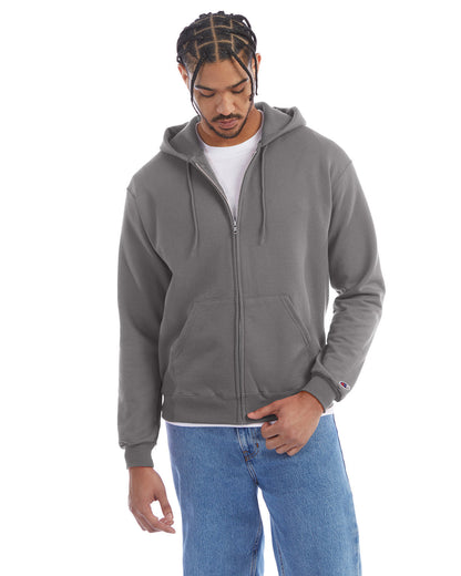 Champion Performance: The Adult PowerBlend® Full-Zip Hooded Sweatshirt