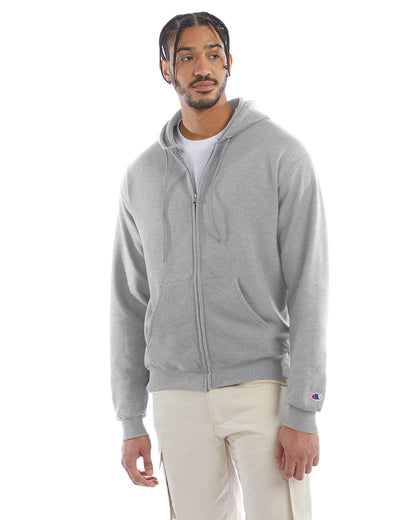 Champion Performance: The Adult PowerBlend® Full-Zip Hooded Sweatshirt