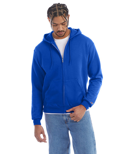 Champion Performance: The Adult PowerBlend® Full-Zip Hooded Sweatshirt