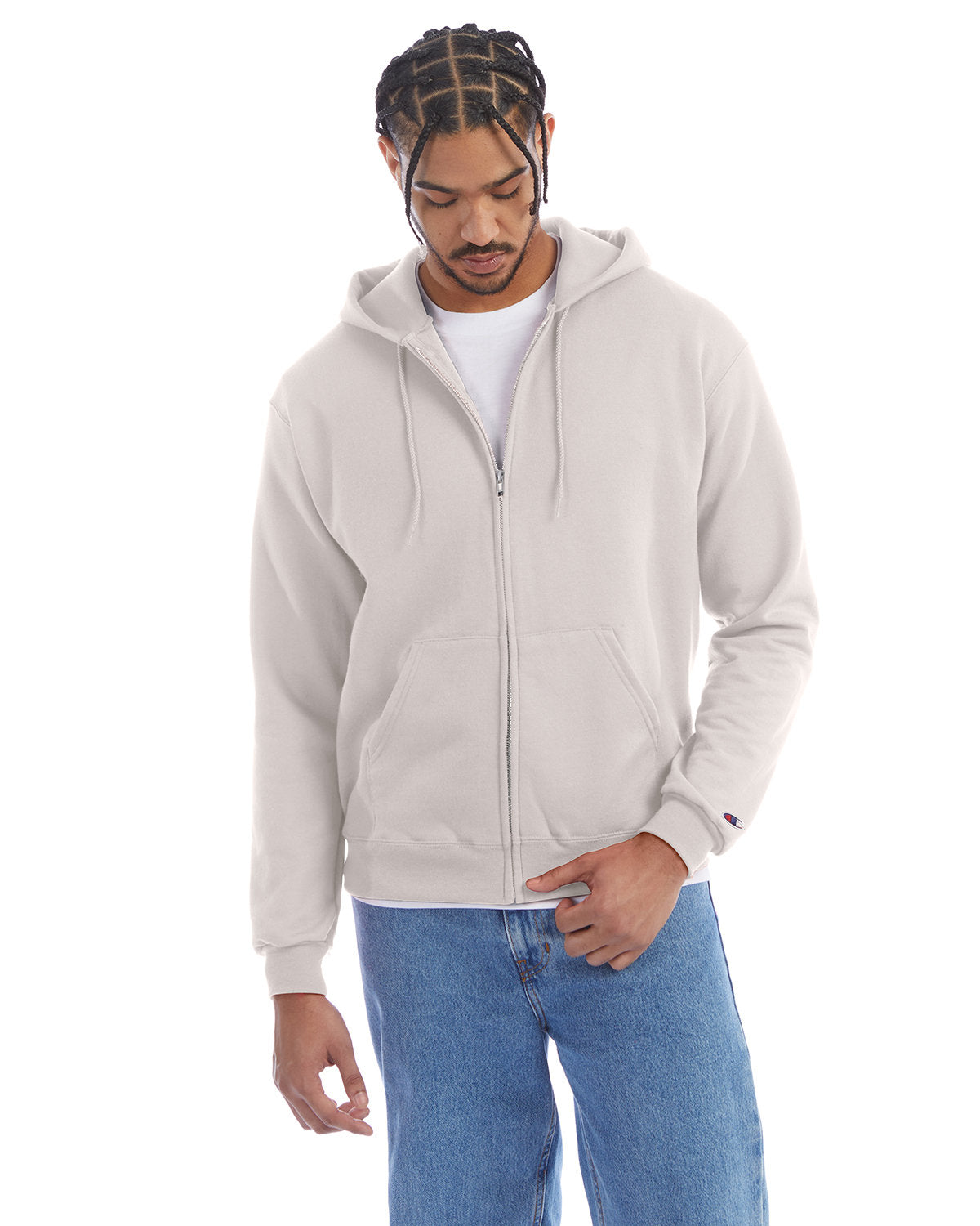 Champion Performance: The Adult PowerBlend® Full-Zip Hooded Sweatshirt