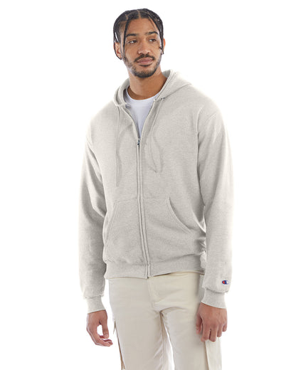 Champion Performance: The Adult PowerBlend® Full-Zip Hooded Sweatshirt