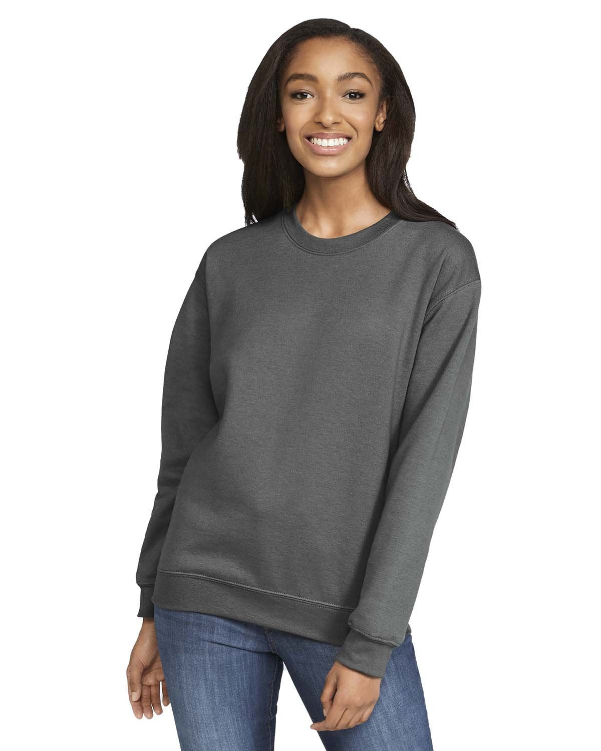 Gildan Adult SoftstyleÂ® Fleece Crew Sweatshirt SF000