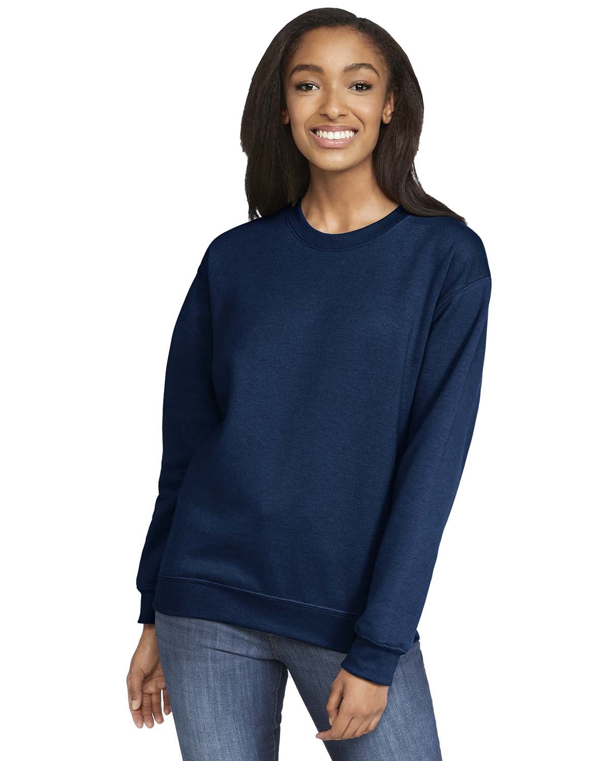 Gildan Adult SoftstyleÂ® Fleece Crew Sweatshirt SF000