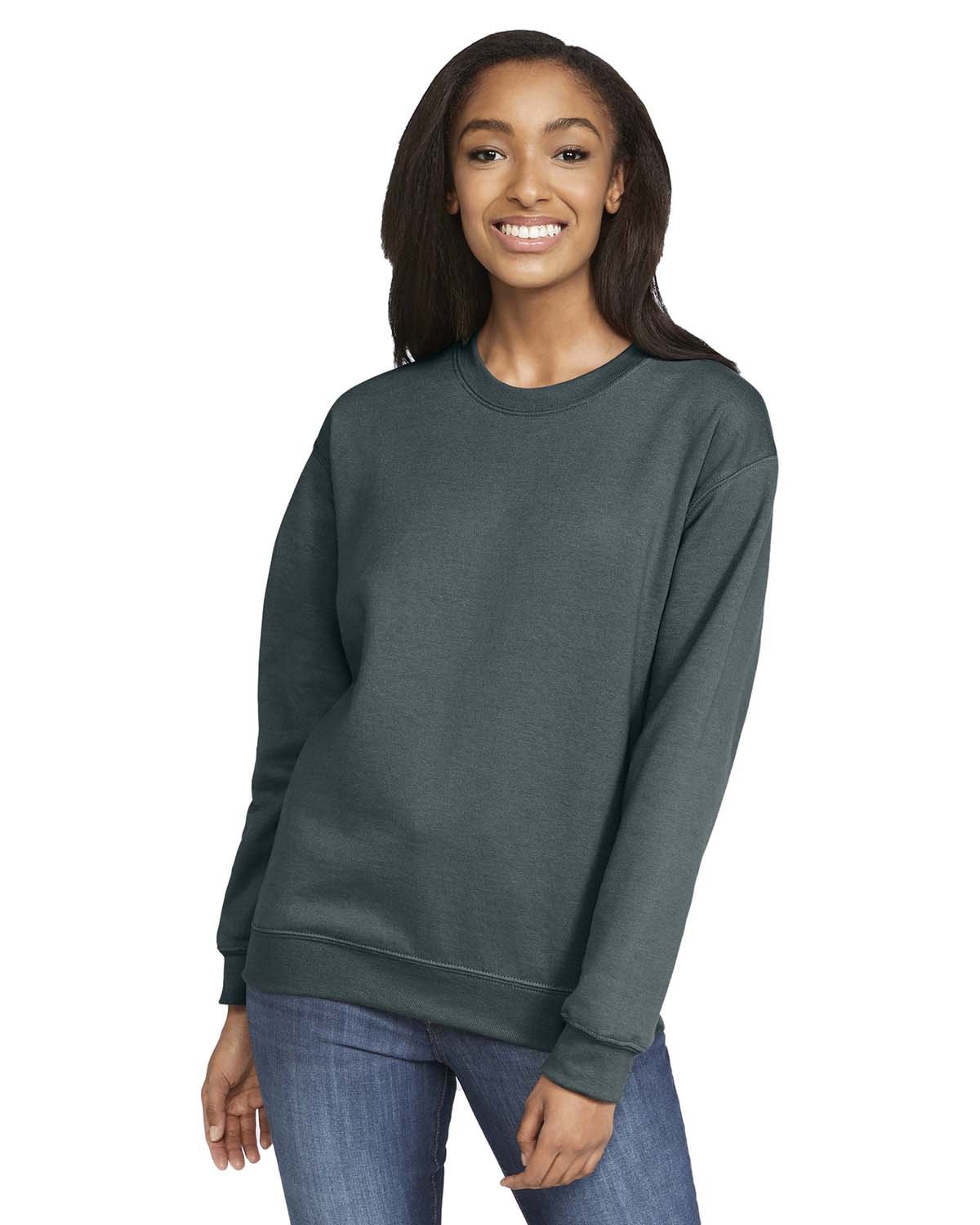 Gildan Adult SoftstyleÂ® Fleece Crew Sweatshirt SF000