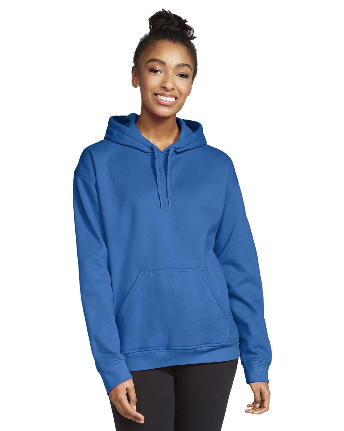 Gildan Adult Softstyle® Fleece Pullover Hooded Sweatshirt SF500