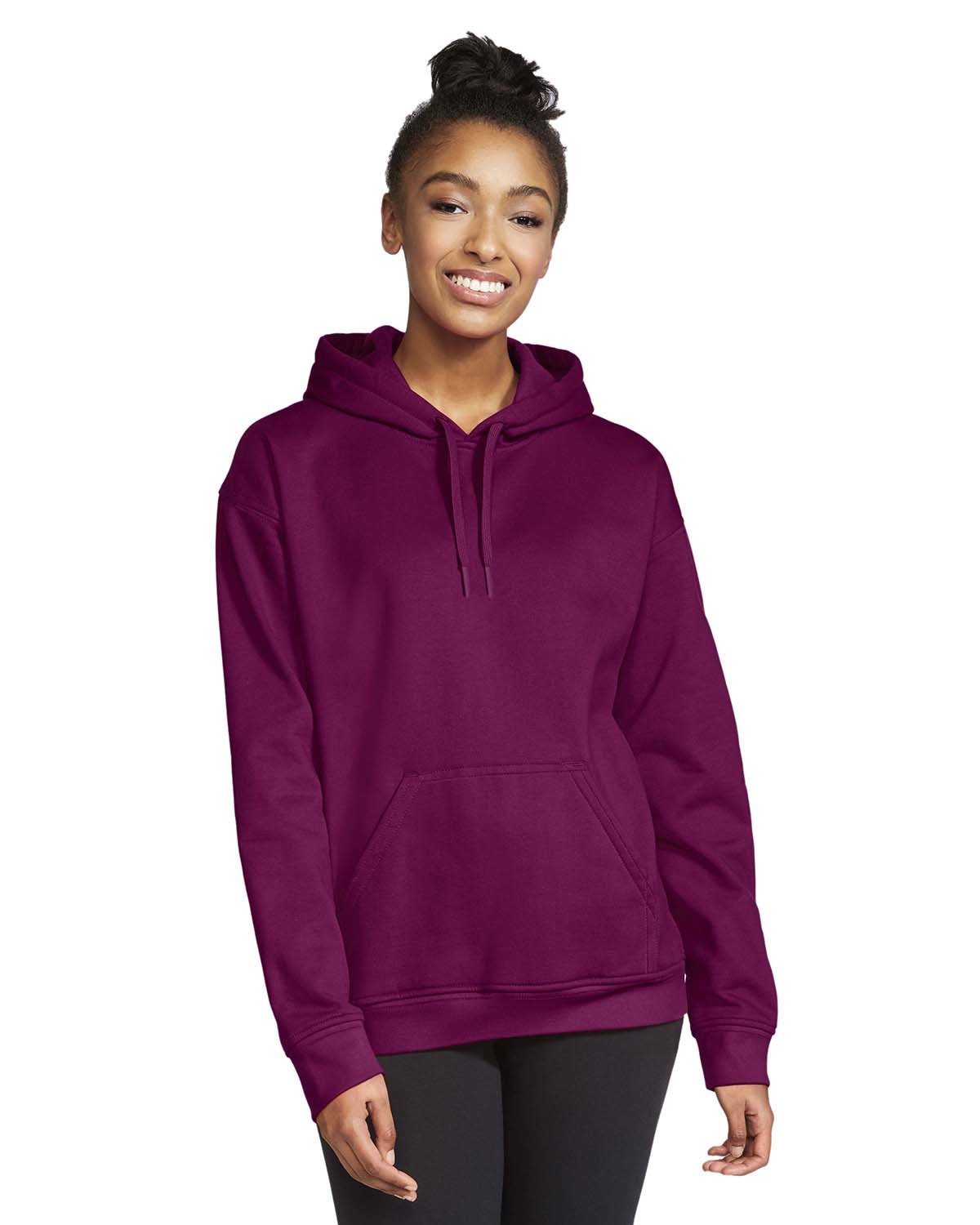 Gildan Adult Softstyle® Fleece Pullover Hooded Sweatshirt SF500