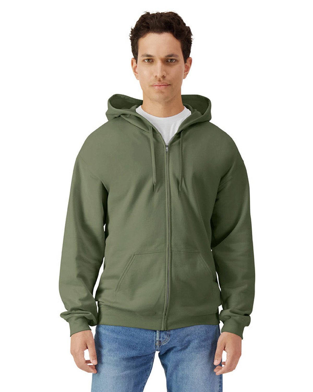 Gildan Unisex Softstyle Fleece Hooded Sweatshirt SF600