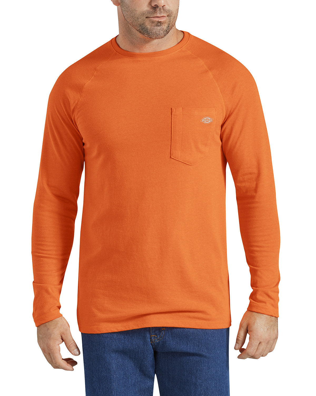 Dickies Men's Temp-iQ Performance Cooling Long Sleeve Pocket T-Shirt SL600
