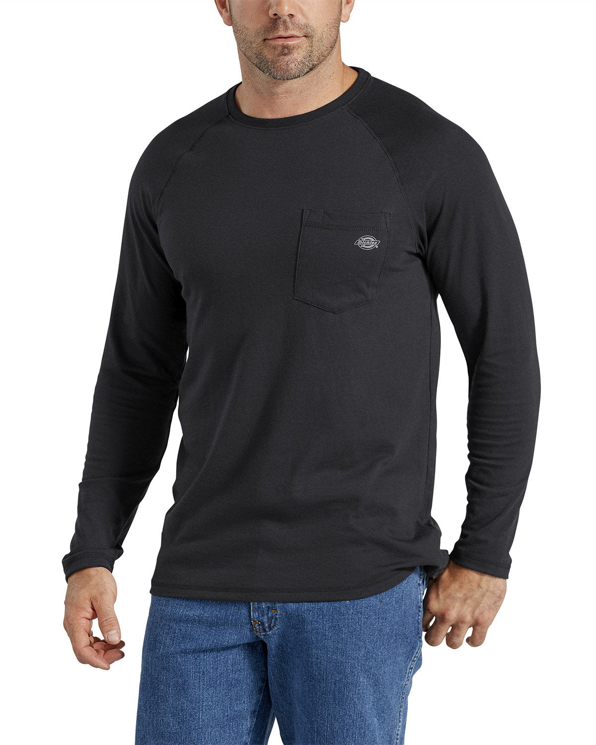 Dickies Men's Temp-iQ Performance Cooling Long Sleeve Pocket T-Shirt SL600