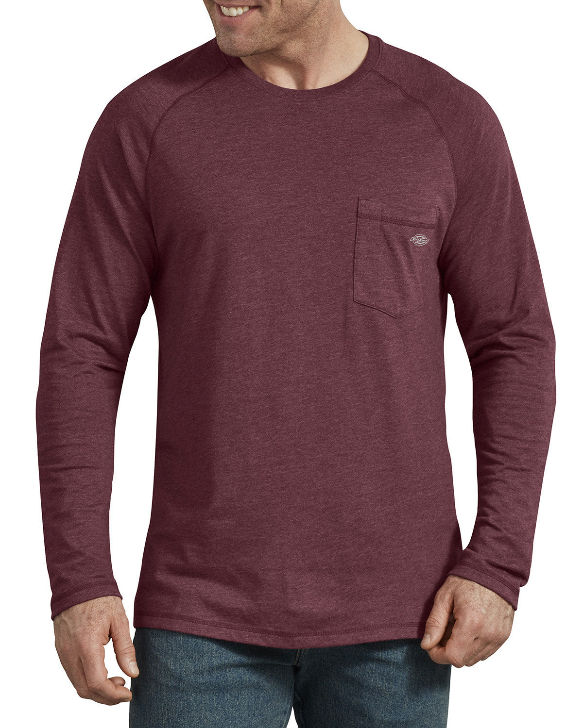 Dickies Men's Temp-iQ Performance Cooling Long Sleeve Pocket T-Shirt SL600