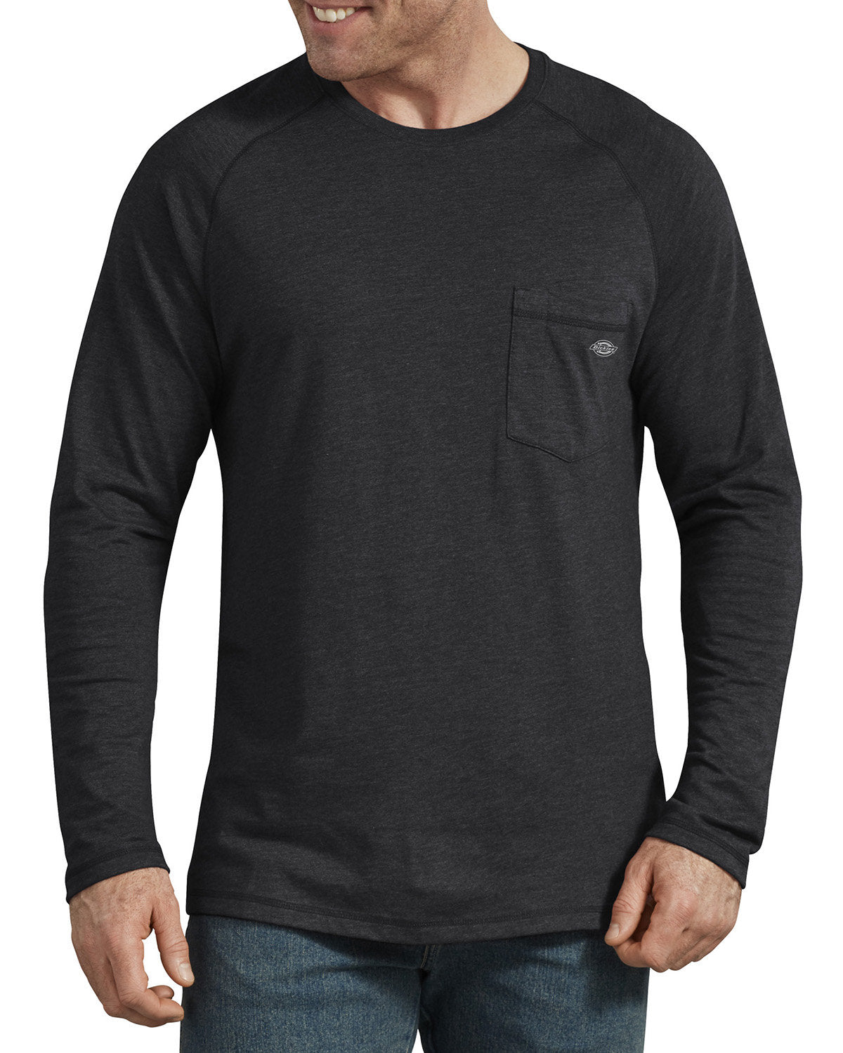 Dickies Men's Temp-iQ Performance Cooling Long Sleeve Pocket T-Shirt SL600