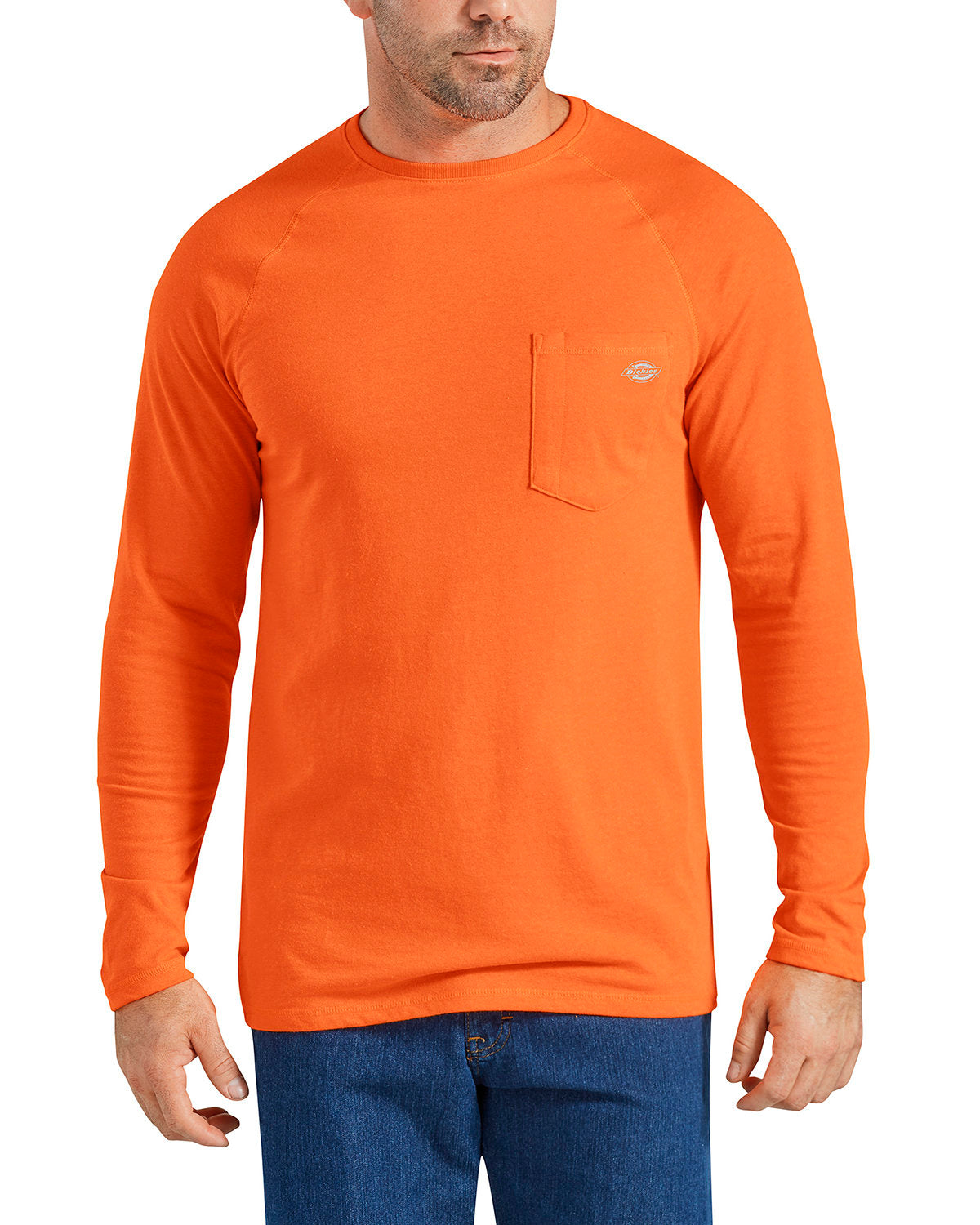 Dickies Men's Tall Temp-iQ Performance Cooling Long Sleeve Pocket T-Shirt SL600T