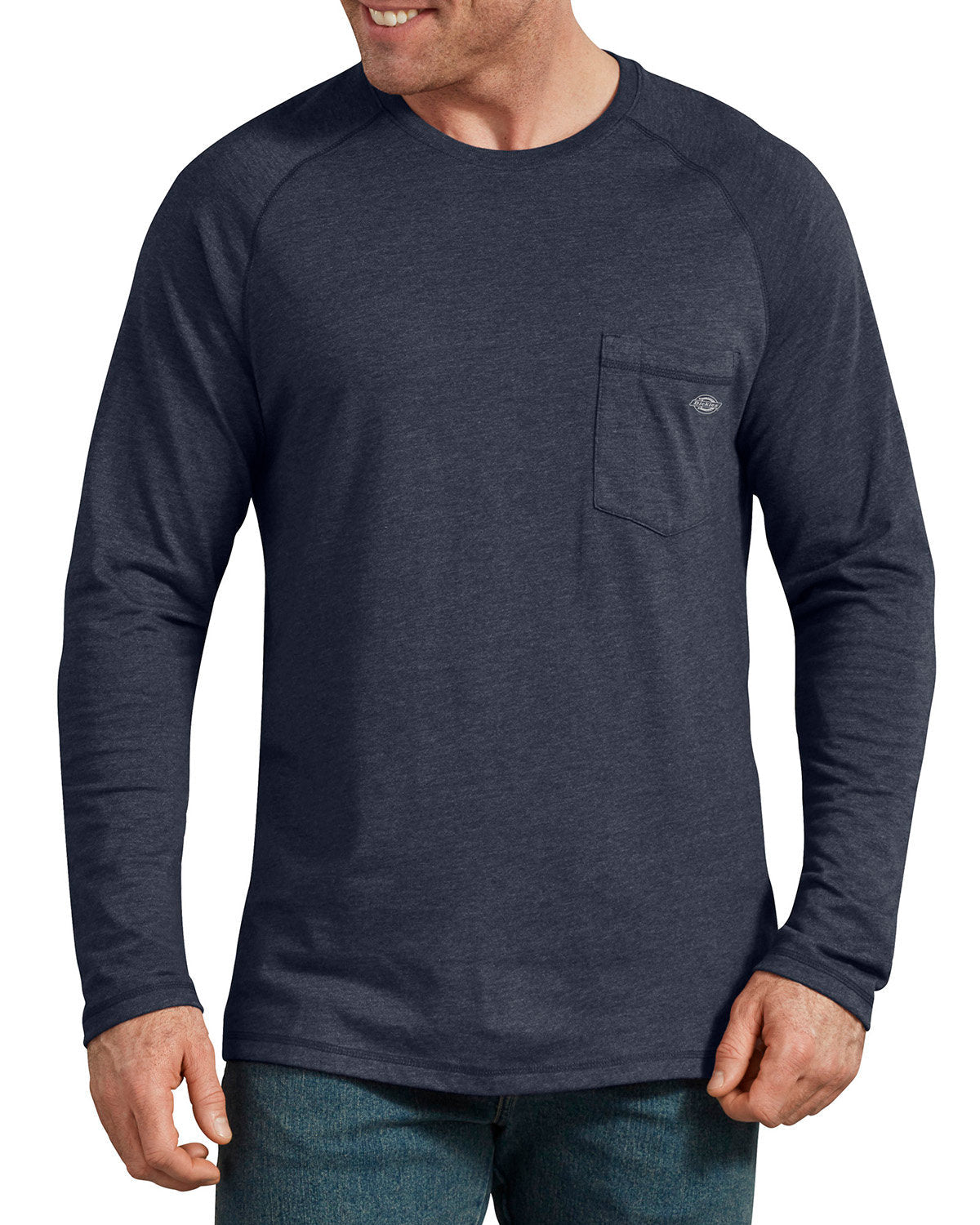 Dickies Men's Tall Temp-iQ Performance Cooling Long Sleeve Pocket T-Shirt SL600T