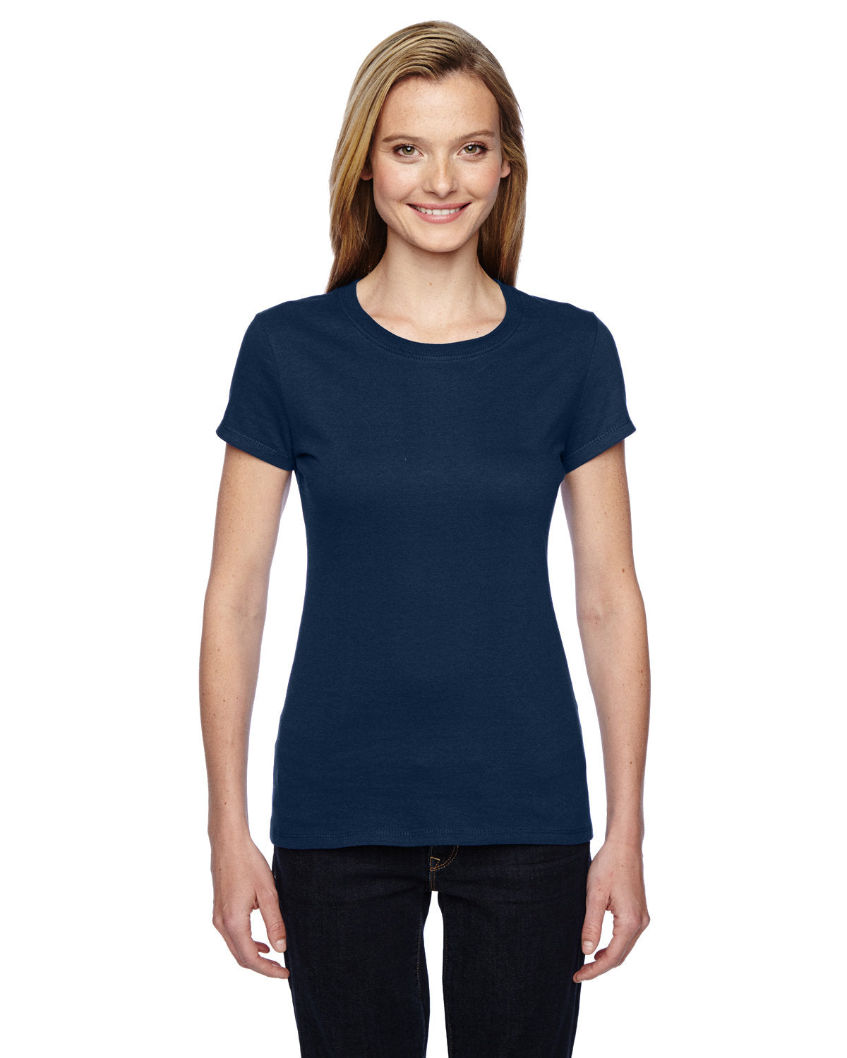 Fruit of the Loom Ladies' SofSpunÂ® Jersey Junior Crew T-Shirt: Effortless Comfort and Style for Her
