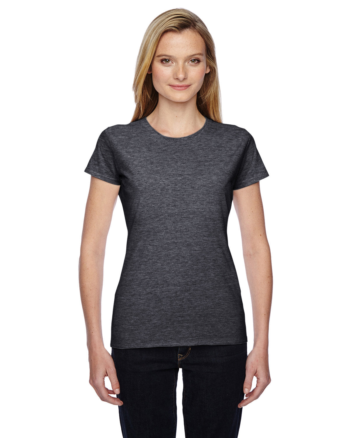 Fruit of the Loom Ladies' SofSpunÂ® Jersey Junior Crew T-Shirt: Effortless Comfort and Style for Her