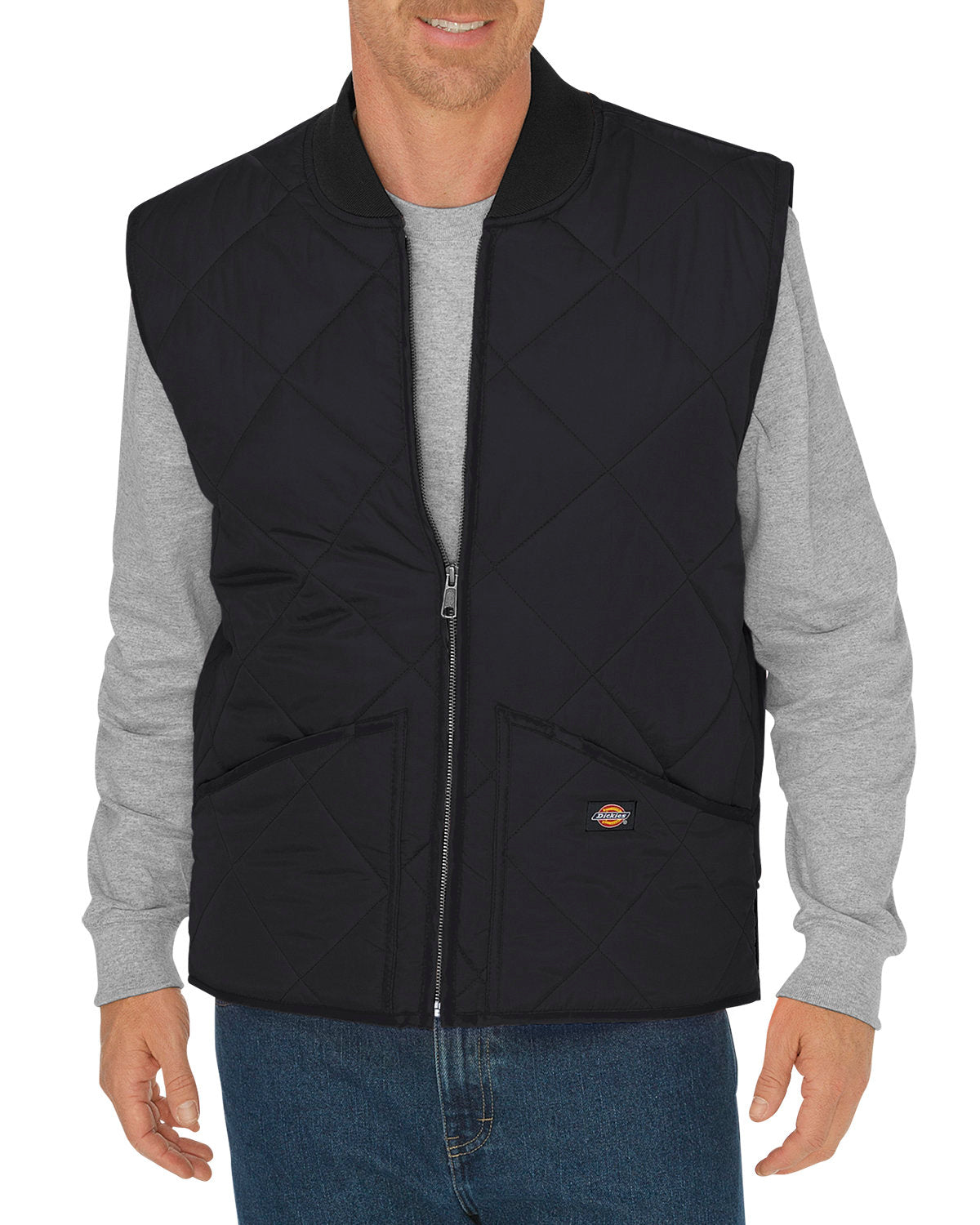 Dickies Unisex Diamond Quilted Nylon Vest TE242