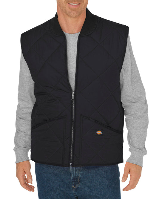 Dickies Unisex Diamond Quilted Nylon Vest TE242