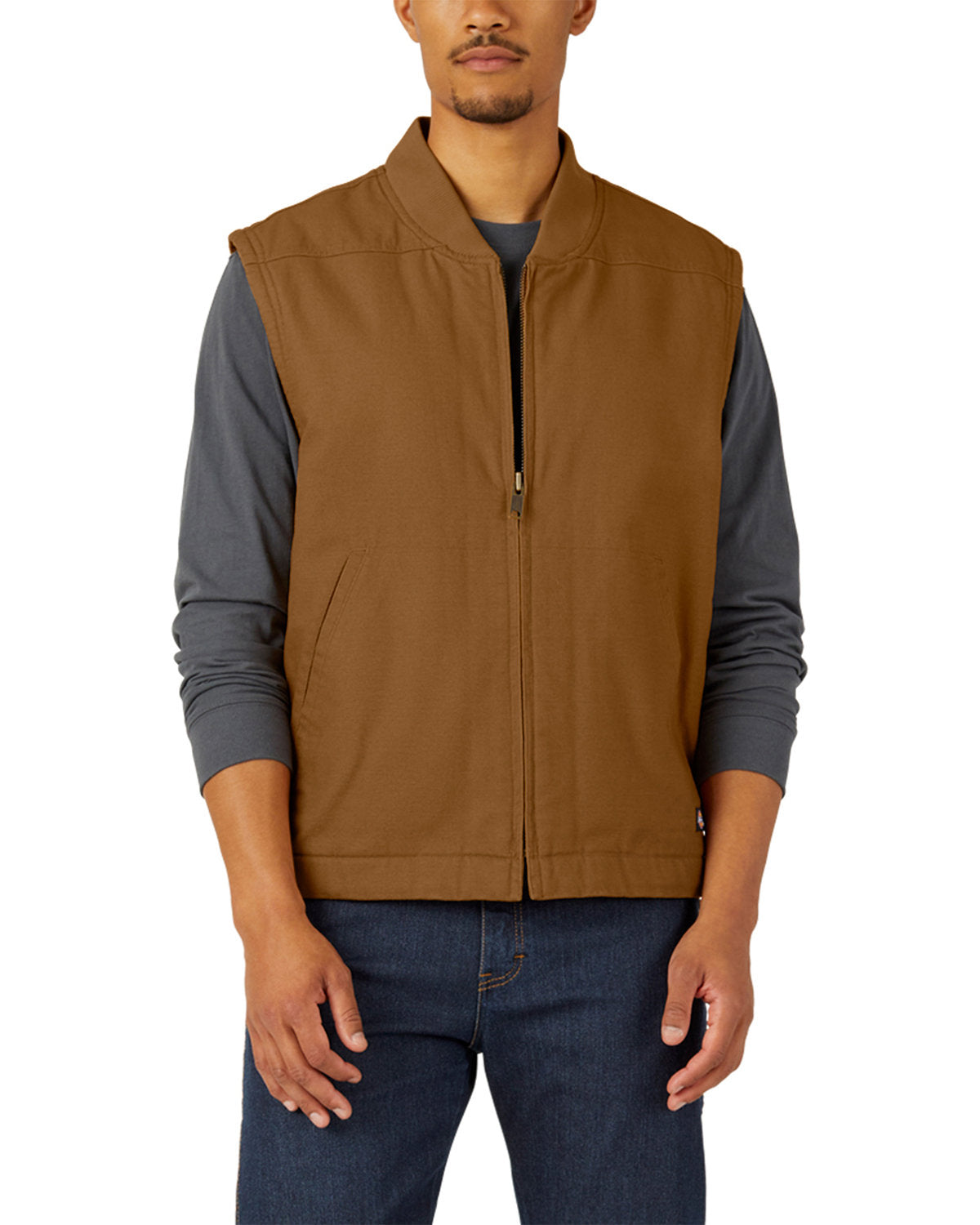 Dickies Men's Sherpa-Lined Duck Vest TE357