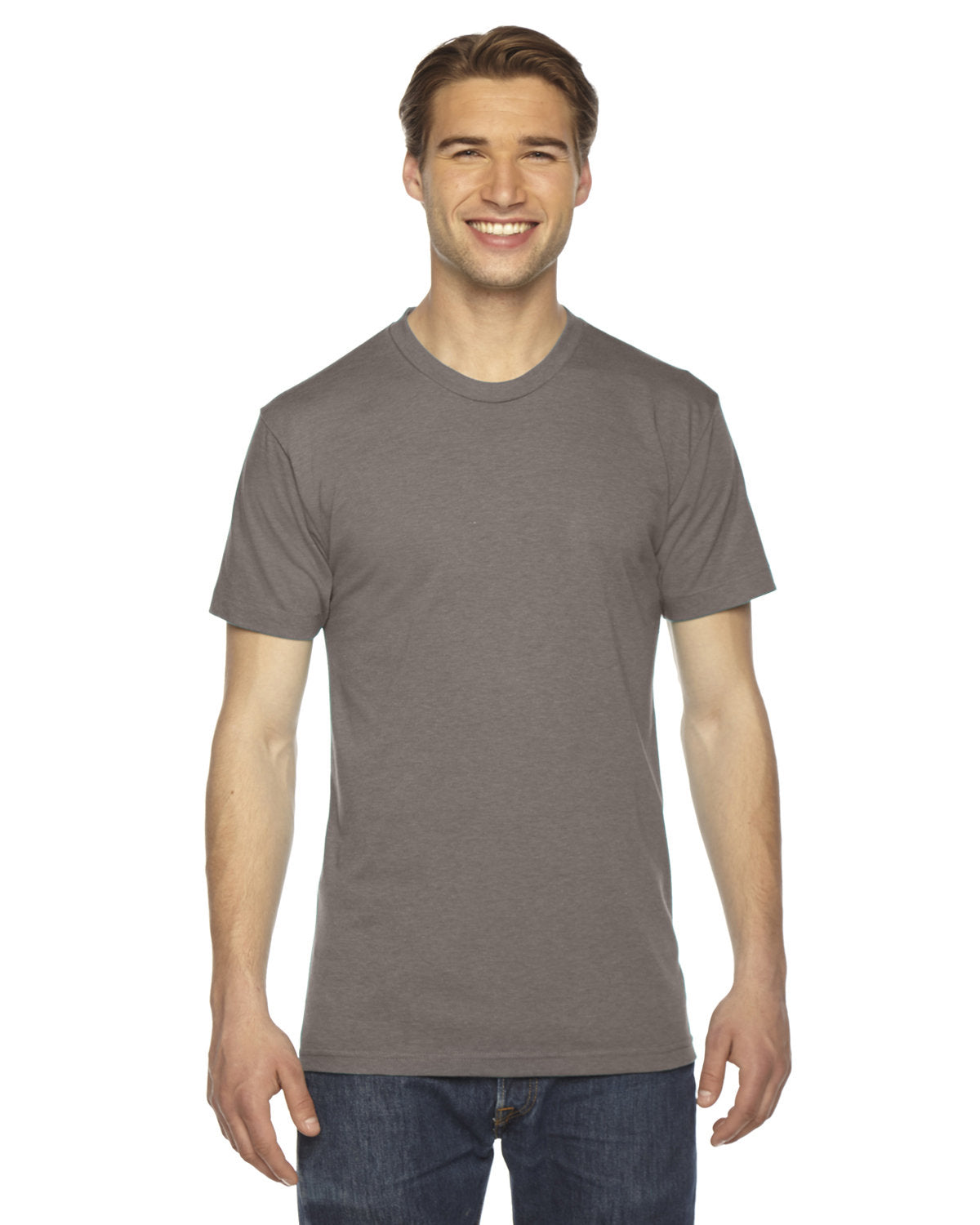 American Apparel Unisex Triblend USA Made Short-Sleeve Track T-Shirt - Apparel Globe