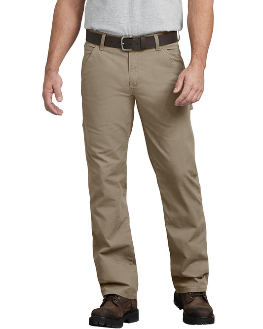 Dickies Men's FLEX Regular Fit Straight Leg Tough Maxâ„¢ Ripstop Carpenter Pant WP353