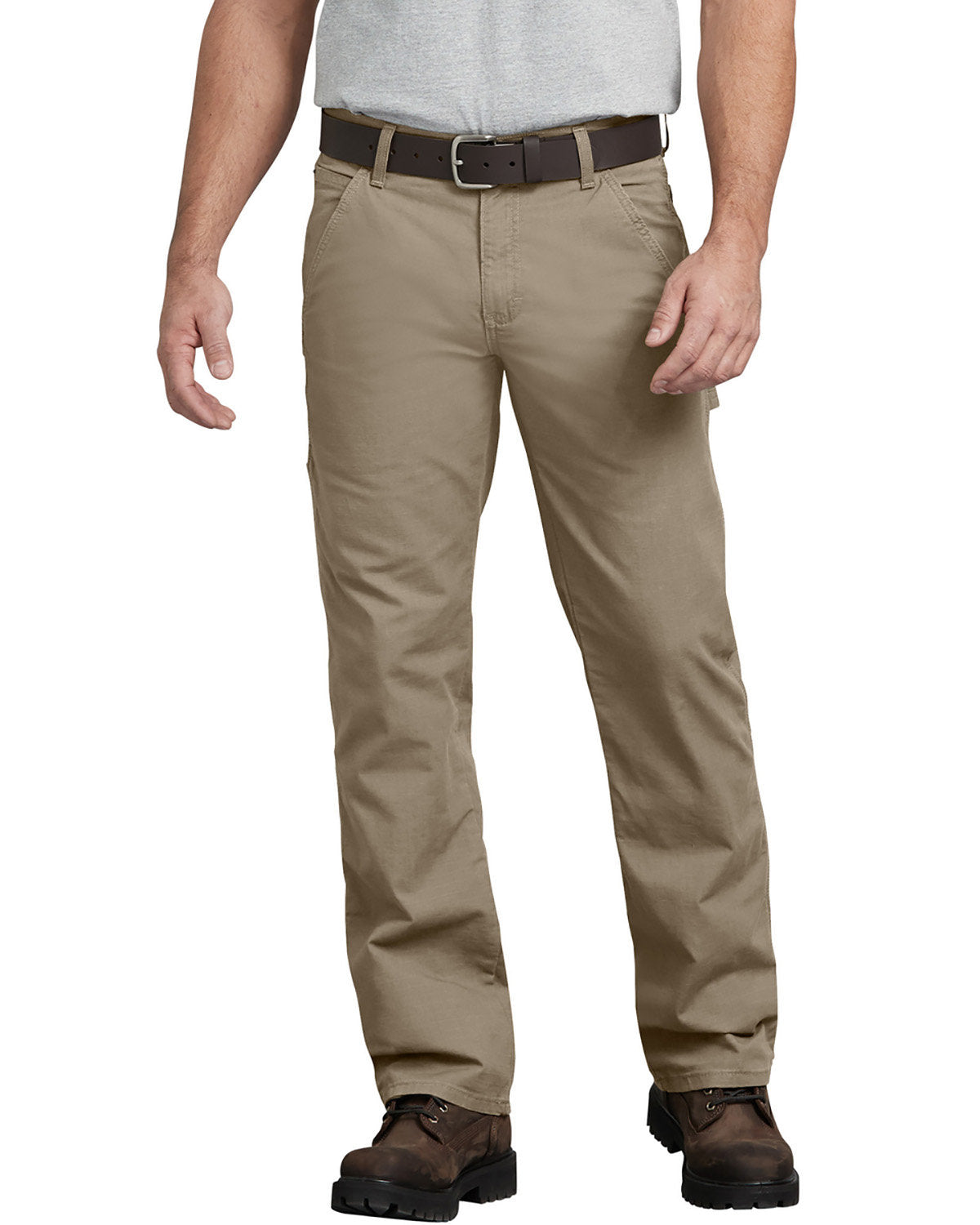 Dickies Men's FLEX Regular Fit Straight Leg Tough Maxâ„¢ Ripstop Carpenter Pant WP353