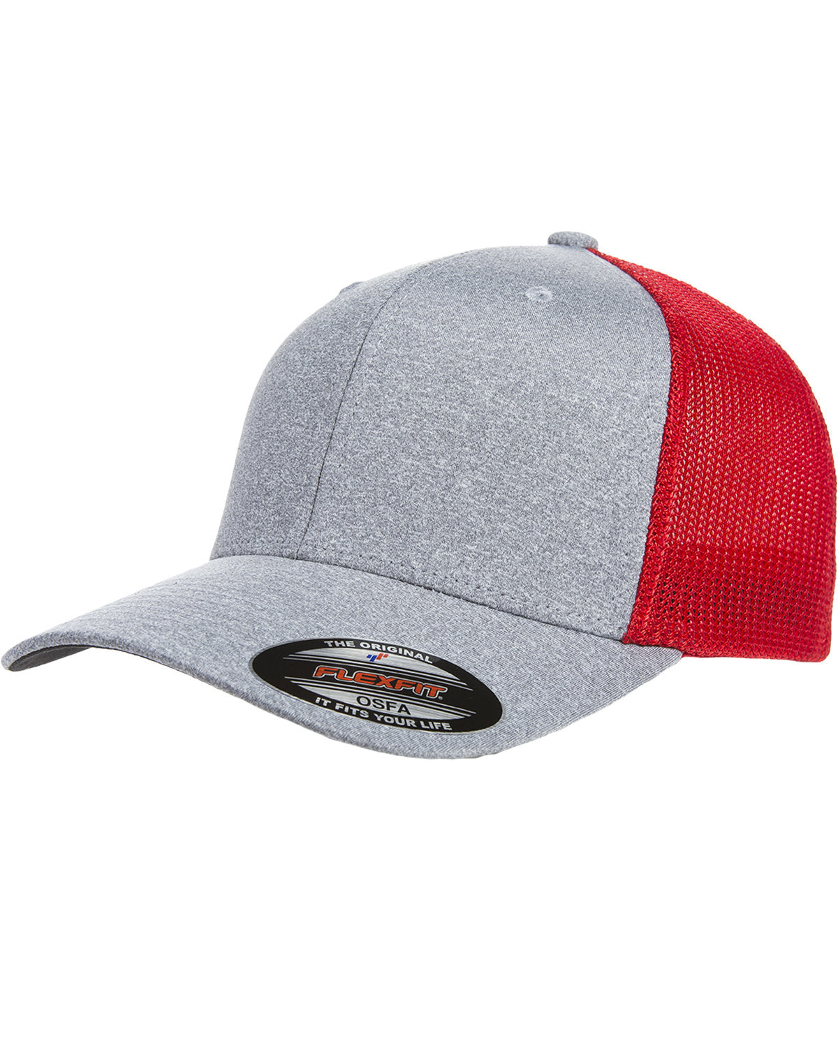 Flexfit Adult Poly MÃ©lange Stretch Mesh Cap: Fusion of Style and Comfort