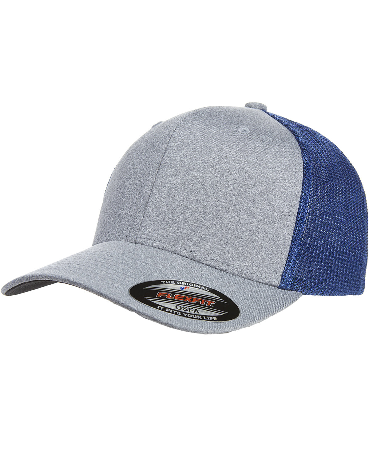 Flexfit Adult Poly MÃ©lange Stretch Mesh Cap: Fusion of Style and Comfort